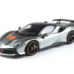 Ferrari SF90 XX Stradale 2024 Grigio Competizione (vitrinnel) Limitált Alacsony ár